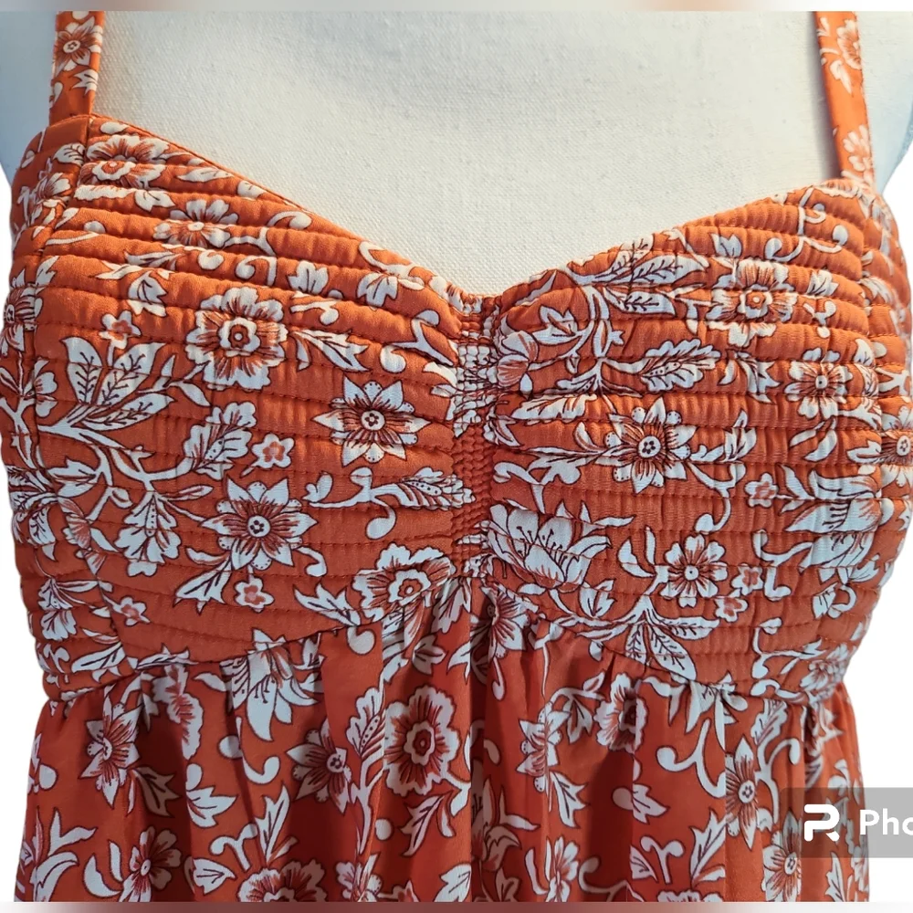 Band of The Free Women’s Floral Smocked Sundress Size Large - Picture 5 of 11